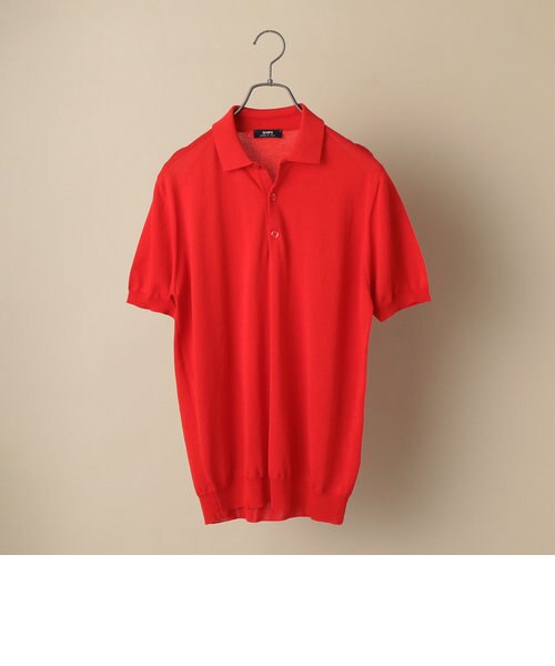 SC: MADE IN ITALY コットン ニット ポロシャツ｜シップスの通販