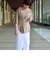 SHOP PRESSフックアシンメトリーカットソー◇