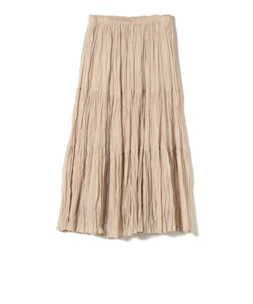 コットンボイルクリンクルスカート