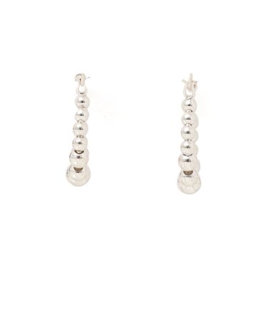 Luasifar:ボールフープピアス SLV 925◇