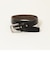 SHIPS any: HORWEEN  ベーシック レザーベルト ◇