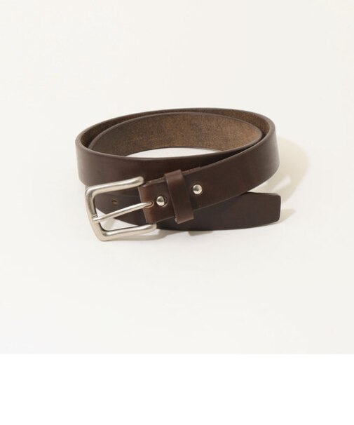 SHIPS any: HORWEEN  ベーシック レザーベルト ◇