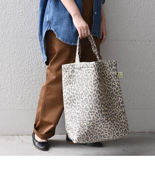 BINDU:レオパード柄ジャカードトート｜シップスの通販｜&mall
