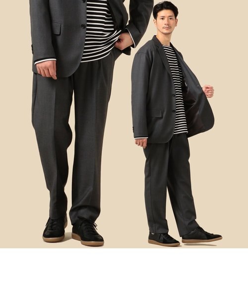 SC: CANONICO セットアップ対応 イージー パンツ (スラックス