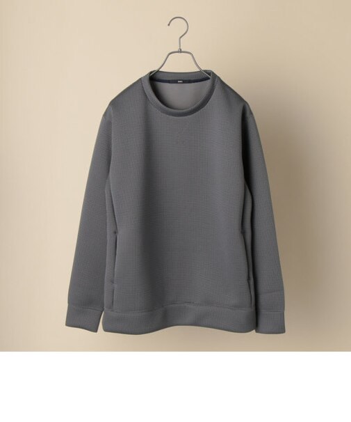 SC:MADE IN JAPAN バルキー ポンチ クルーネック プルオーバー (チェック)