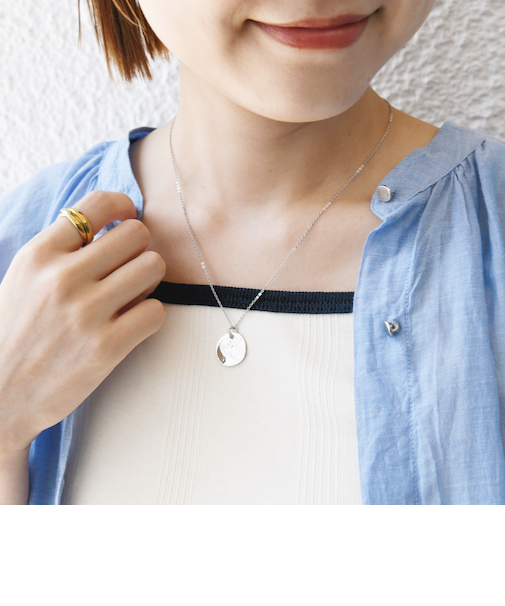 コインチャーム ネックレス 2