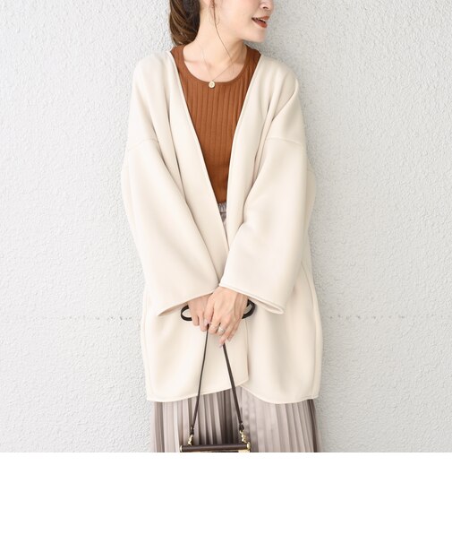 【WEB限定】カラーバリエーションエアリーコート2◇