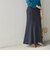 SHIPS any: エコウールセミフレアスカート
