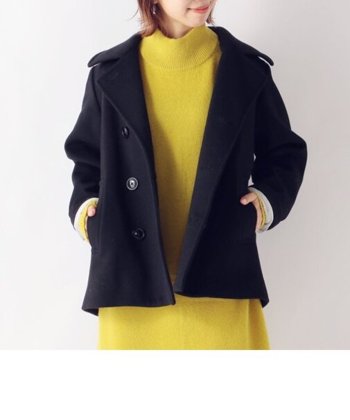 SHIPS any: standard Pコート<WOMEN>