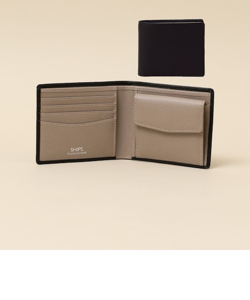 SHIPS:【SAFFIANO LEATHER】 イタリアンレザー 長財布｜シップスの通販
