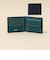 【WEB限定】SHIPS:【SAFFIANO LEATHER】2トーン 2つ折 ウォレット（財布）