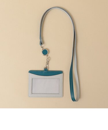 【WEB限定】SHIPS: 【SAFFIANO LEATHER】 2トーン IDケース