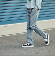 SHIPS:〈抗菌加工〉japan quality カラー テーパード スリム チノパンツ