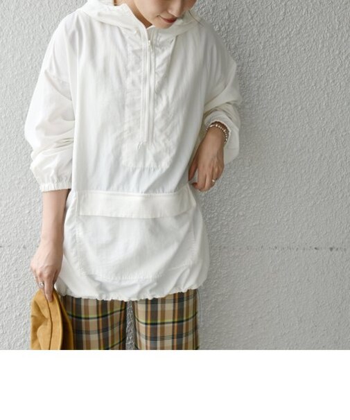 SHIPS any:〈ウォッシャブル〉パッカブル パーカー