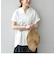 SHIPS any: USAコットン スキッパーTEE