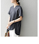 SHIPS any: USAコットン スキッパーTEE