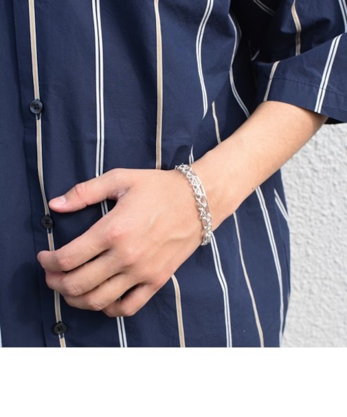 SHIPS any: シルバー プレーティング ブレスレット◇