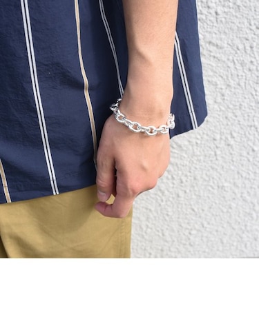 SHIPS any: シルバー プレーティング ブレスレット L◇