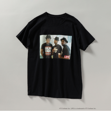 SHIPS: LIFE MAGAZINE フォトプリント Tシャツ