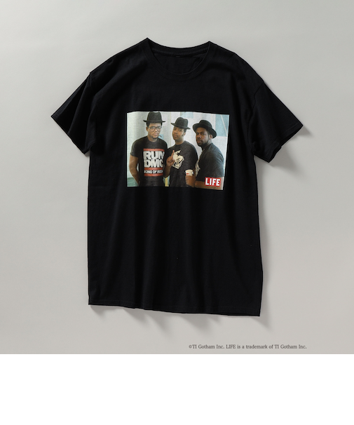 SHIPS: LIFE MAGAZINE フォトプリント Tシャツ