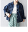SHIPS any:〈ウォッシャブル〉3RD-MODEL デニム ジャケット［SHIPS any DENIM］
