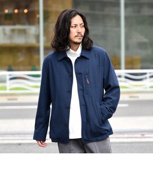 Ships スーパー１４０’Ｓ　ＷＯＯＬ／ＳＯＬＯＴＥＸ　ハイブリッドジャケット SHIPS: スーパー140'S WOOL/SOLOTEX(R) ハイブリッド ジャケット