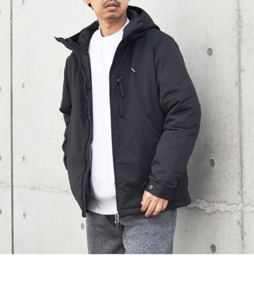 SHIPS any:  ユーティリティー ZIPポケット 中綿マウンテンパーカー 24FW◇