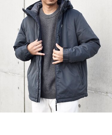 SHIPS any:  ユーティリティー ZIPポケット 中綿マウンテンパーカー 24FW◇