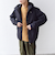 SHIPS any:  ユーティリティー ZIPポケット 中綿マウンテンパーカー 24FW◇