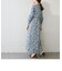 【WEB限定】〈手洗い可能〉フロントボタンフラワープリントワンピース◇