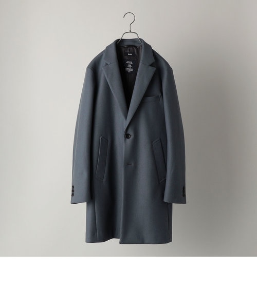 SHIPS:スーパー160'S メリノウール メルトン チェスターコート
