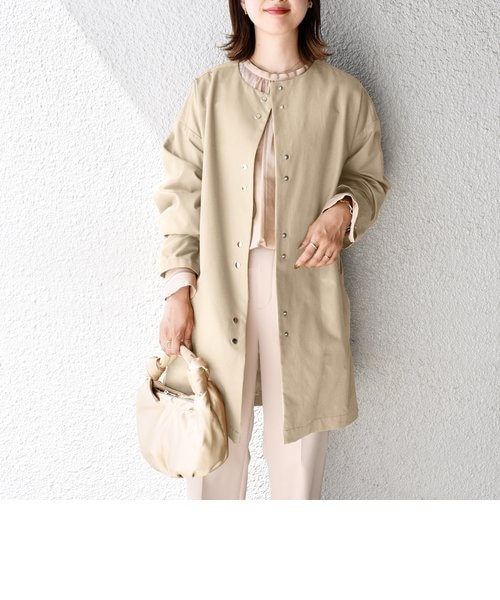 ☆新品☆ シップス 定価22,990円 〈手洗い可能〉 ツイルベルテッドコート 手洗い可能〉ツイルベルテッドコート◇｜シップスの通販｜&mall