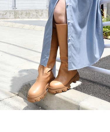 BOEMOS:ガーデンロングブーツ◇