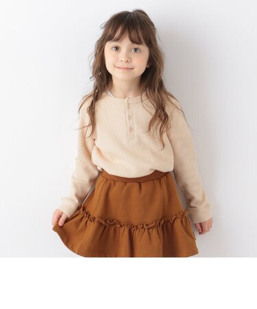 SHIPS any: サーマル プルオーバー クルーネック 長袖<KIDS>