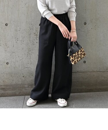 SHIPS any:〈ウォッシャブル〉ウール ライク イージー ベイカー パンツ 2