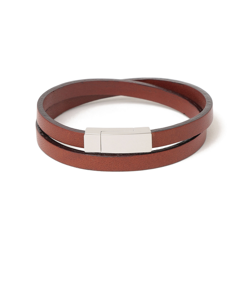 SHIPS any: レザー マグネット ブレスレット◇