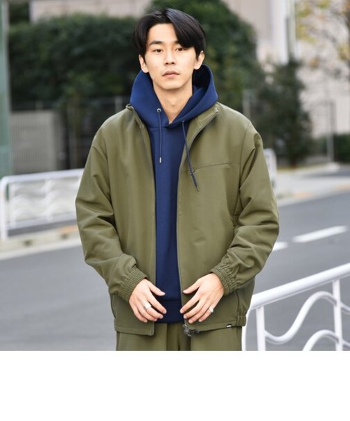 SHIPS: SHELTECH Warm(R) ウォッシャブル トラックジャケット (ブルゾン)