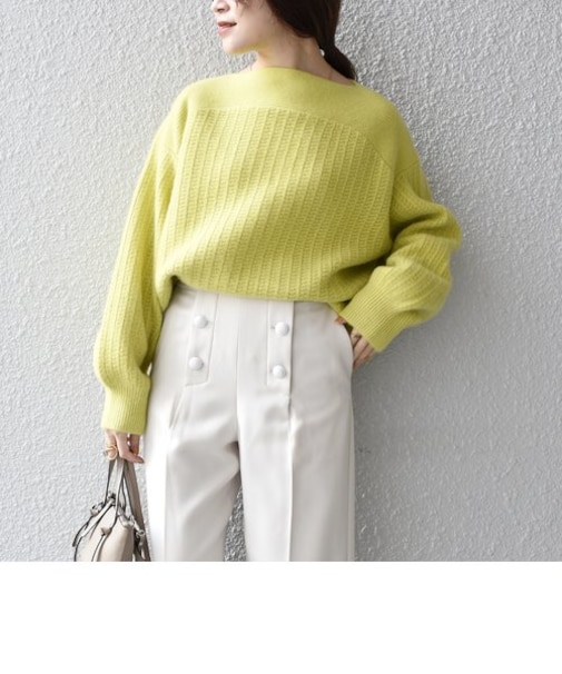 HAMILTON アルパカワイドプルオーバー◇