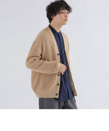 SHIPS any:【ウォッシャブル】リラックス アゼニット カーディガン◇