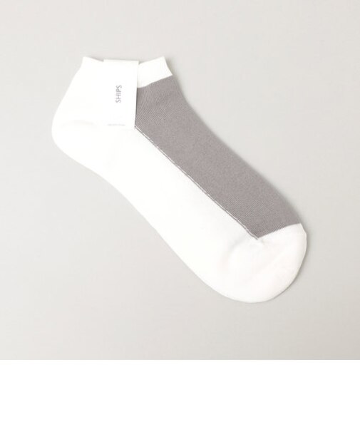 SHIPS: 2トーン アンクルソックス