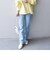 SHIPS any:〈ウォッシャブル〉フレア デニムパンツ［SHIPS any DENIM］