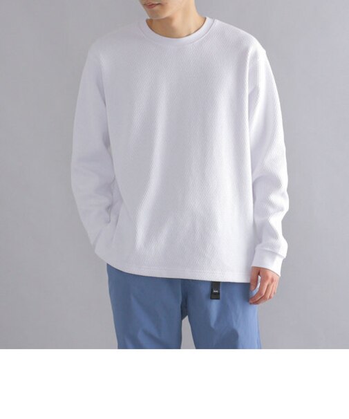 【WEB限定】SHIPS: ヘビーウェイト サーマル カットソー