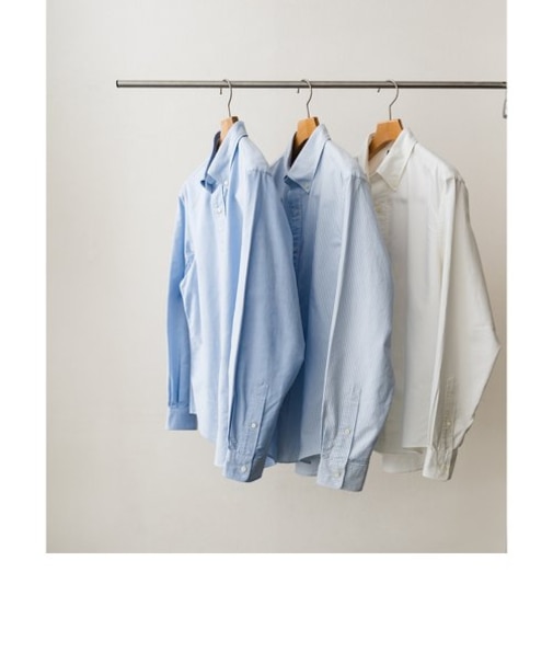 SHIPS STANDARD: SEA ISLAND COTTON オックスフォード BDシャツ