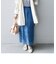 SHIPS any:〈手洗い可能〉リリー レース ストレート スカート