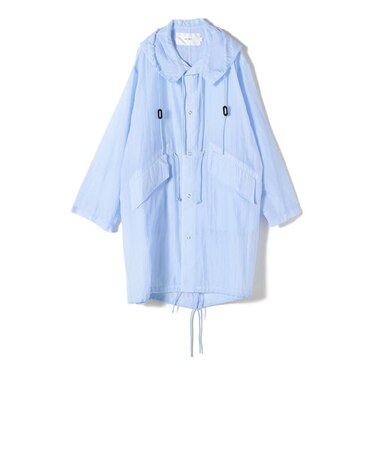 JANE SMITH:〈手洗い可能〉ナイロンファイリングパーカ