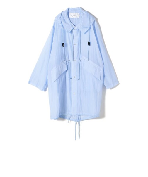 JANE SMITH:〈手洗い可能〉ナイロンファイリングパーカ