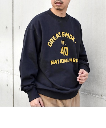 【WEB限定】SHIPS any: NATIONAL PARK プリント スウェット 23AW◇