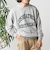 【WEB限定】SHIPS any: NATIONAL PARK プリント スウェット 23AW◇