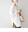 SHIPS any:〈吸水速乾〉ラウンドヘム ロングスリーブ ワイド TEE