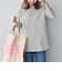 SHIPS any:〈吸水速乾〉ラウンドヘム ロングスリーブ ワイド TEE